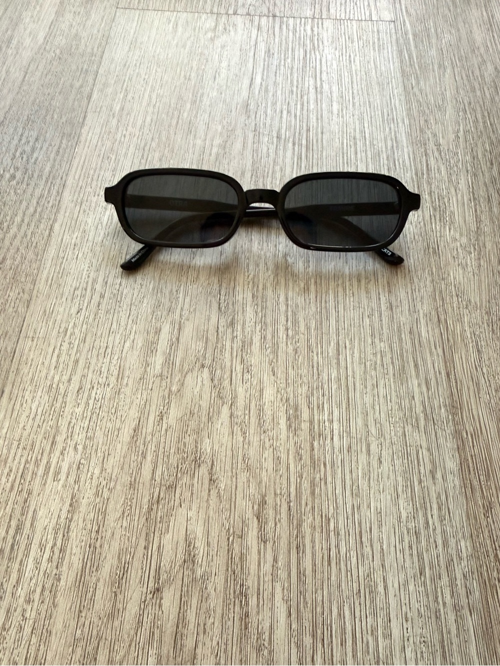 otra frankie black square modern vintage retro style sunglasses eyewear NEW